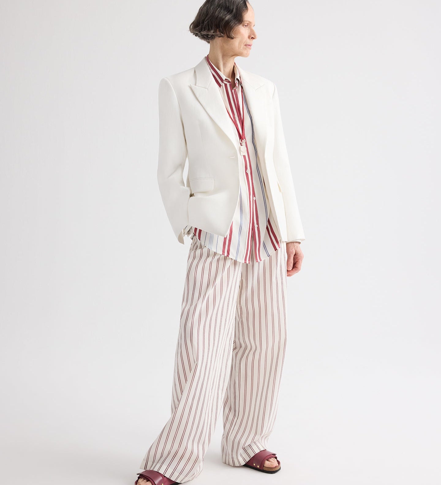 TWP - Jasper Blazer in Chintzed Linen