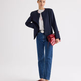TWP - Cecelia Blazer in Coated Viscose Linen