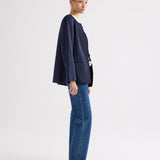TWP - Cecelia Blazer in Coated Viscose Linen