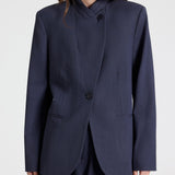 TWP - Buttoned Up Blazer in Italian Wool Suiting