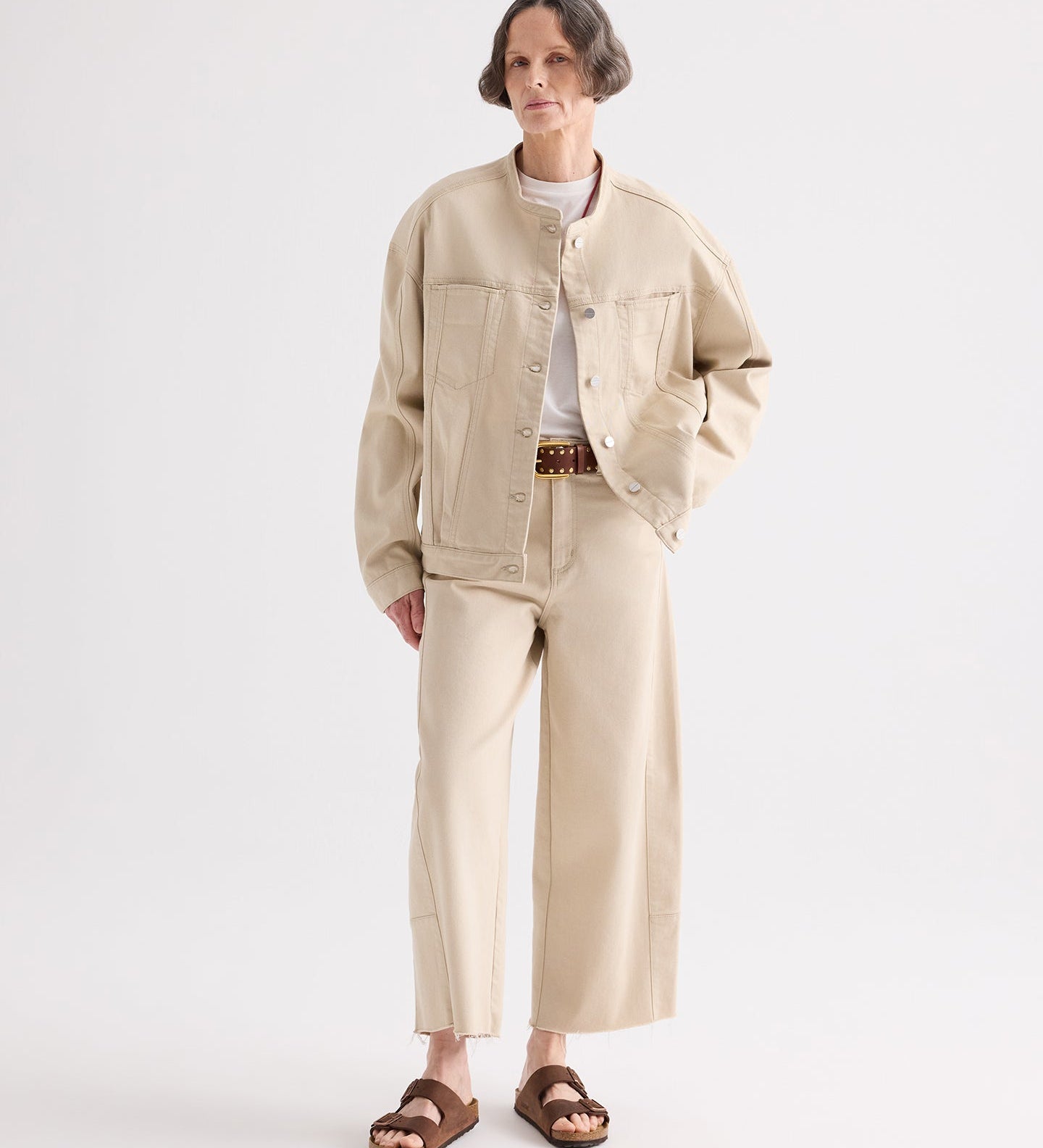 TWP - Dawson Jacket in Sandshell Denim