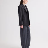 TWP - Notched Sloped Blazer in Italian Wool Twill