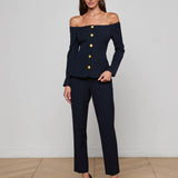L'AGENCE - Alice Blazer Top