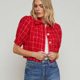L'AGENCE - Cove Cropped Tweed Jacket