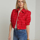 L'AGENCE - Cove Cropped Tweed Jacket