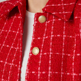 L'AGENCE - Cove Cropped Tweed Jacket