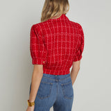 L'AGENCE - Cove Cropped Tweed Jacket