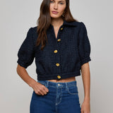 L'AGENCE - Cove Cropped Tweed Jacket