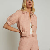 L'AGENCE - Cove Cropped Tweed Jacket