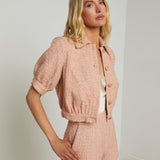 L'AGENCE - Cove Cropped Tweed Jacket
