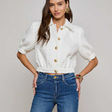 L'AGENCE - Cove Cropped Tweed Jacket