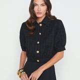 L'AGENCE - Cove Cropped Tweed Jacket