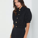 L'AGENCE - Cove Cropped Tweed Jacket