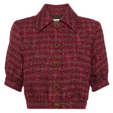 L'AGENCE - Cove Cropped Tweed Jacket
