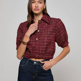 L'AGENCE - Cove Cropped Tweed Jacket
