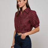 L'AGENCE - Cove Cropped Tweed Jacket