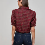L'AGENCE - Cove Cropped Tweed Jacket