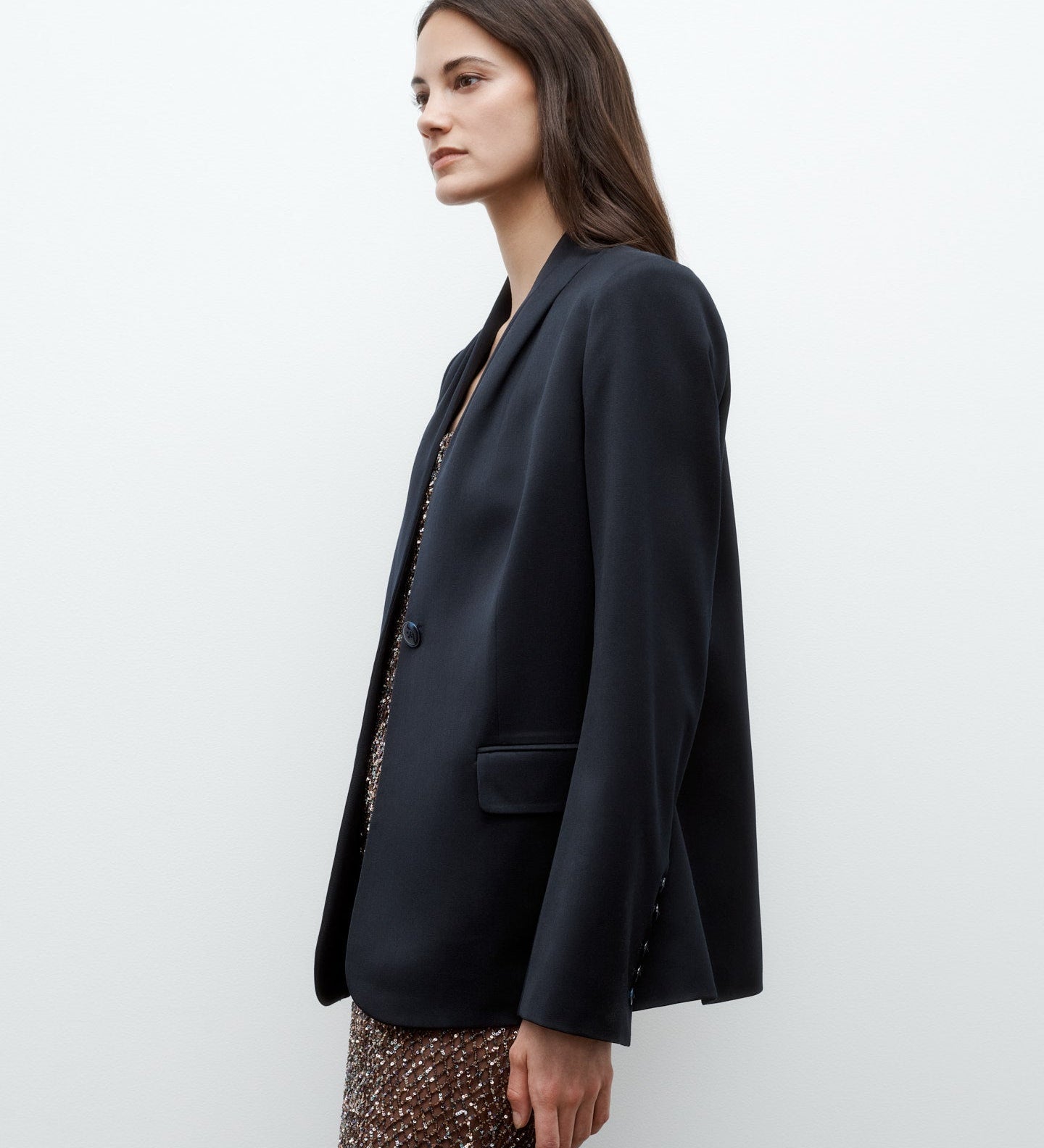 TWP - New Dinner Jacket in Satin Faced Wool Suiting