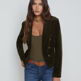 L'AGENCE - Wayne Velvet Blazer
