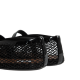 Alaïa - Ballet Flats In Fishnet