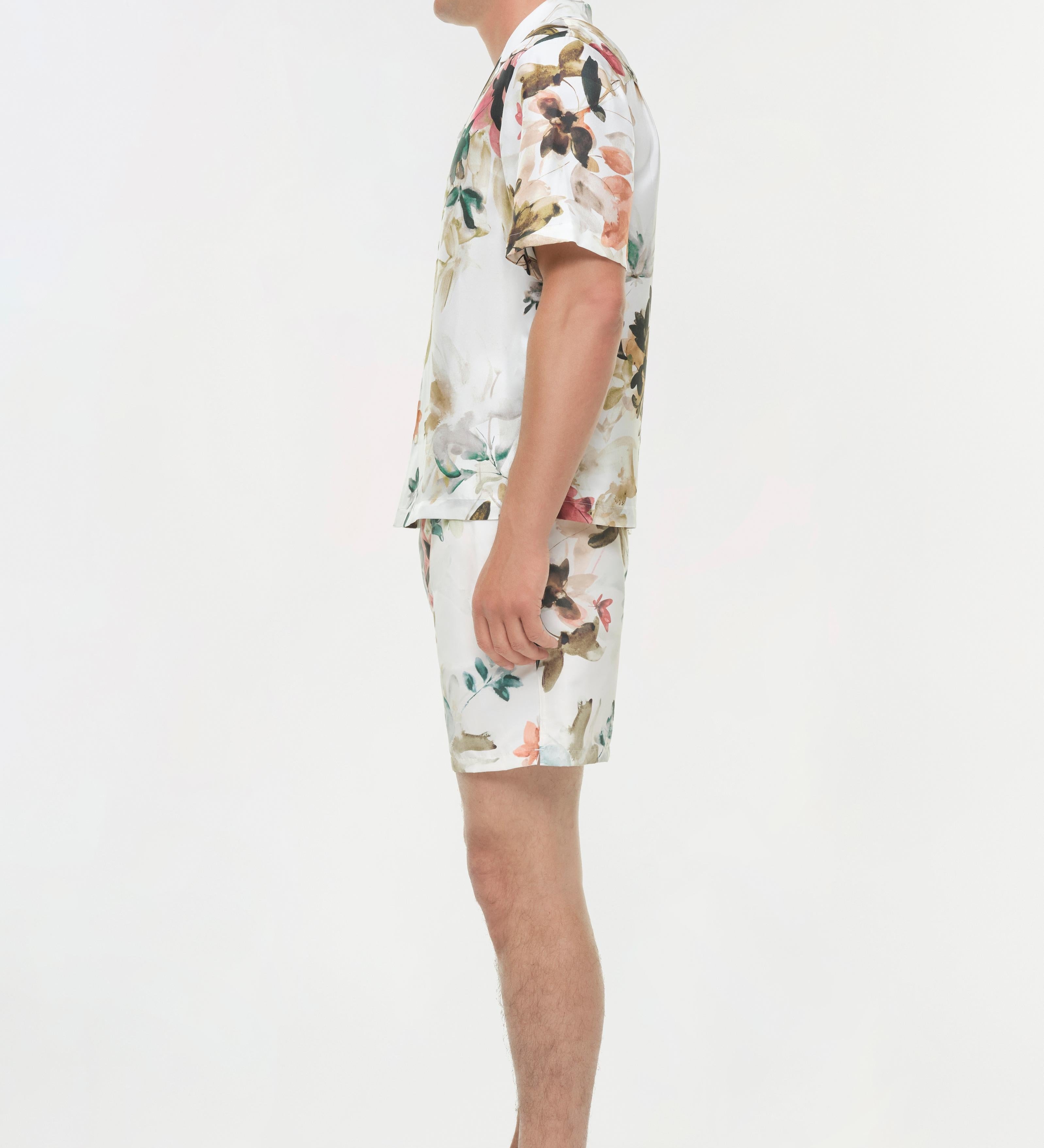 Simkhai - Lowell Floral Printed Swim Shorts