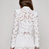 L'AGENCE - Clementine Lace Blazer