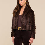 L'AGENCE - Davy Faux Fur Jacket