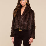 L'AGENCE - Davy Faux Fur Jacket