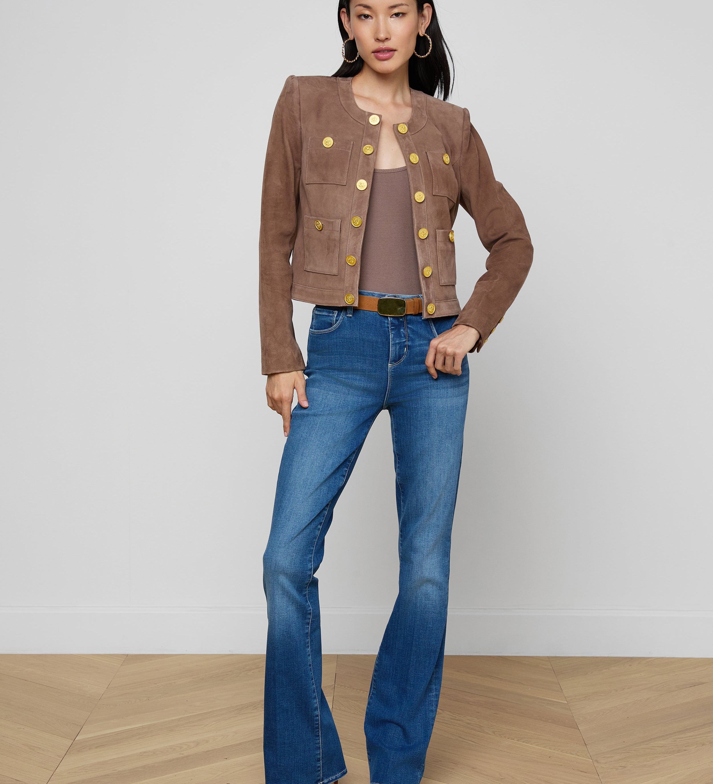 L'AGENCE - Jayde Collarless Jacket