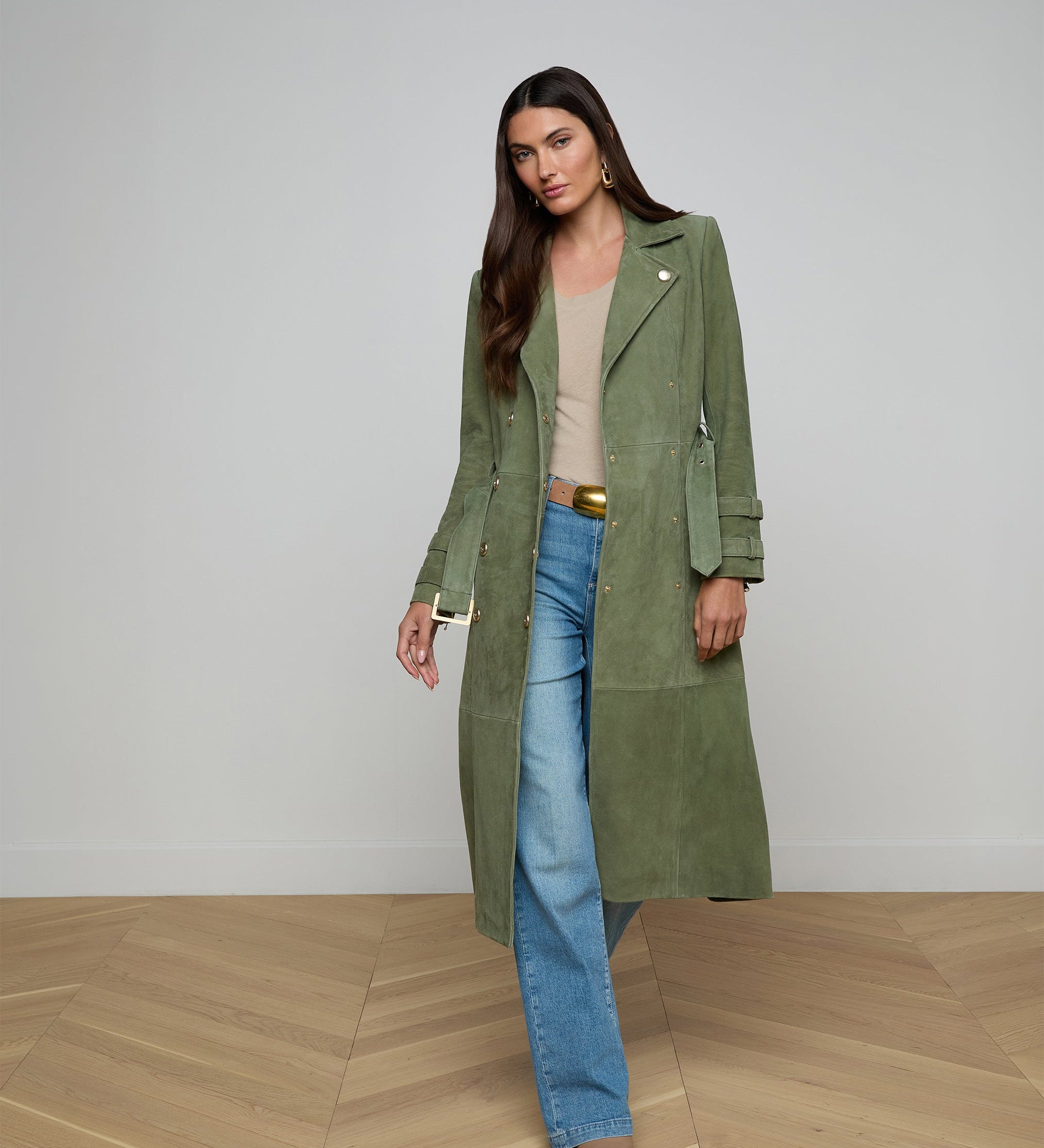 L'AGENCE - Petite Scottie Coated Jean