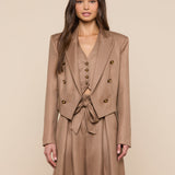 L'AGENCE - Lila Linen - Blend Blazer