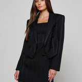 L'AGENCE - Lila Striped Blazer