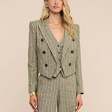 L'AGENCE - Lila Linen - Blend Blazer