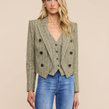 L'AGENCE - Lila Linen - Blend Blazer