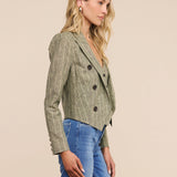 L'AGENCE - Lila Linen - Blend Blazer