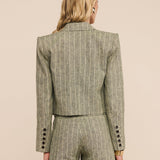 L'AGENCE - Lila Linen - Blend Blazer
