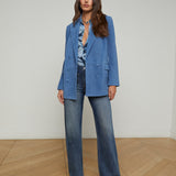 L'AGENCE - Aimee Suede Blazer