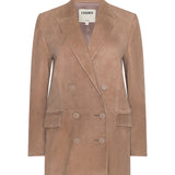 L'AGENCE - Aimee Oversized Suede Blazer