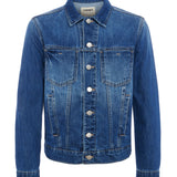 L'AGENCE - Mack Oversized Denim Jacket - Jean Bar Only