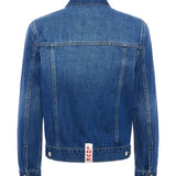 L'AGENCE - Mack Oversized Denim Jacket - Jean Bar Only