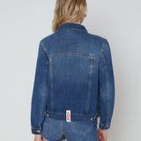 L'AGENCE - Mack Oversized Denim Jacket - Jean Bar Only
