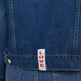 L'AGENCE - Mack Oversized Denim Jacket - Jean Bar Only