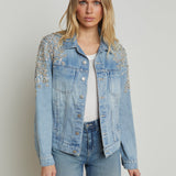 L'AGENCE - Mack Crystal-Embellished Jacket