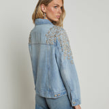 L'AGENCE - Mack Crystal-Embellished Jacket
