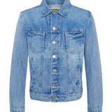 L'AGENCE - Mack Oversized Denim Jacket - Jean Bar Only