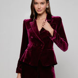 L'AGENCE - Marie Velvet Blazer