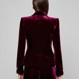 L'AGENCE - Marie Velvet Blazer