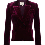 L'AGENCE - Marie Velvet Blazer