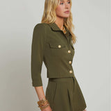 L'AGENCE - Kumi Cropped Jacket