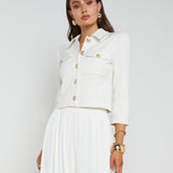 L'AGENCE - Kumi Cropped Jacket